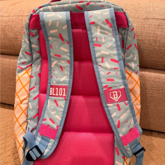 Colorful Sprinkle Pattern Backpack - Picture 3 of 4